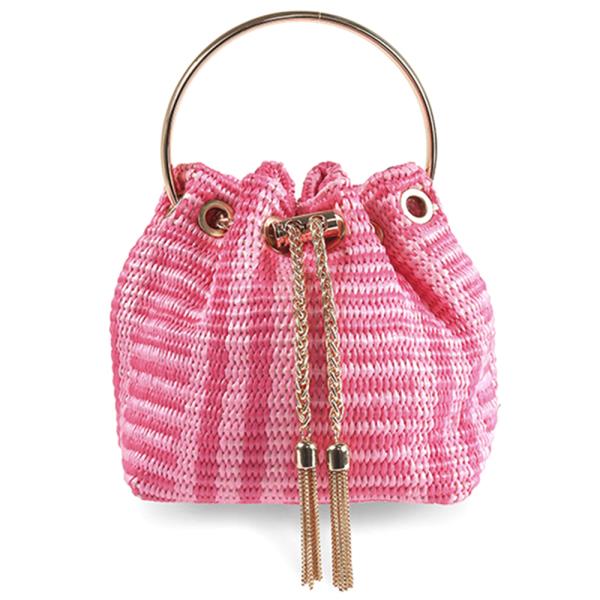 DRAWSTRING HANDLE BAG