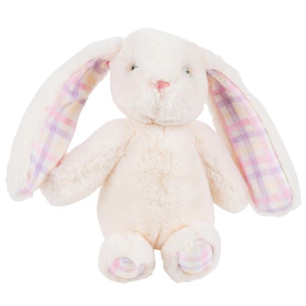 GINGHAM BUNNY PLUSH CREAM