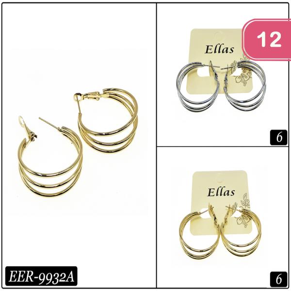 HOOP EARRING (12 UNITS)