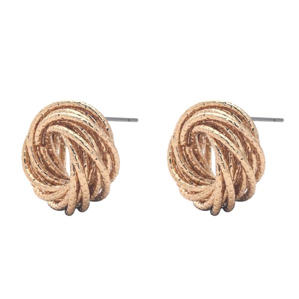 KNOT METAL EARRING