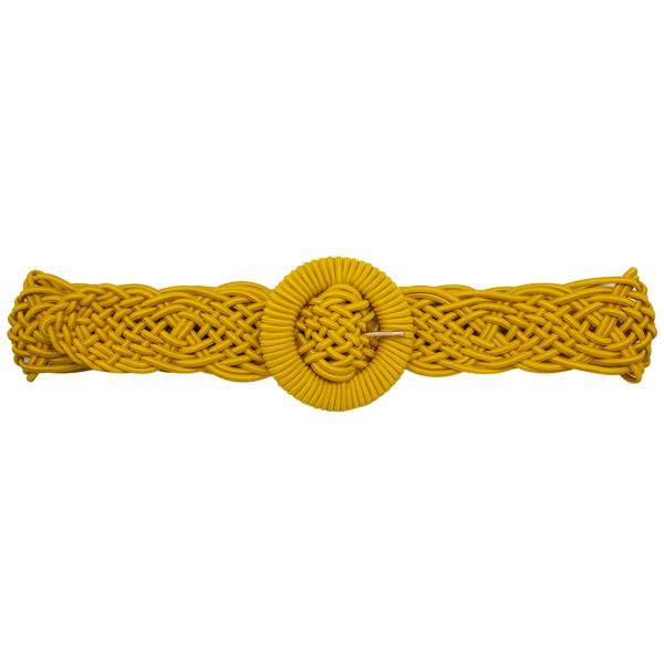 ROUND STRING DESIGN BUCKLE BELT