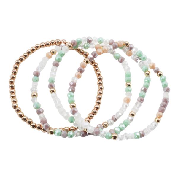 BEADED BRACELET SET