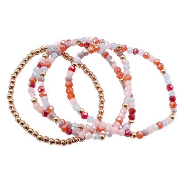 BEADED BRACELET SET