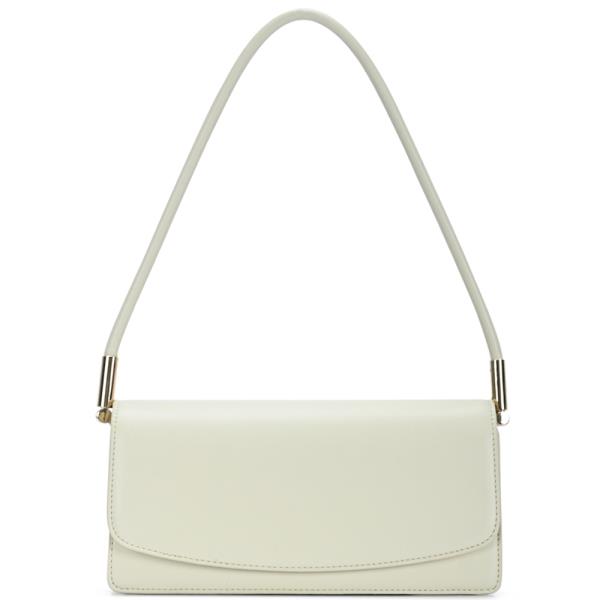 PLAIN SMOOTH SHOULDER BAG