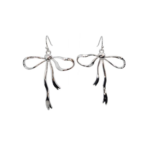 BOW FISH HOOK EARRING