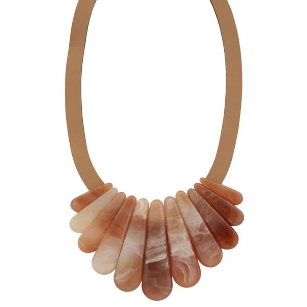 ACETATE STATEMENT NECKLACE