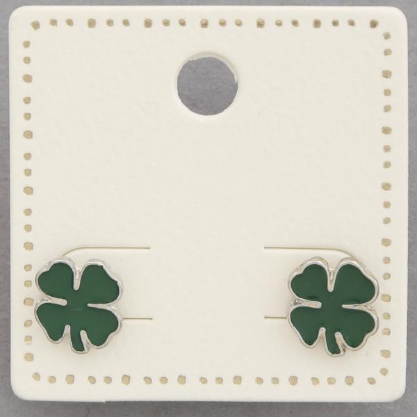 CLOVER STUD EARRING