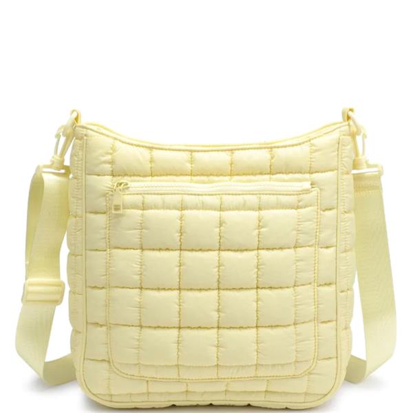 STYLISH CUSHION QUILTED FIA CROSSBODY BAG