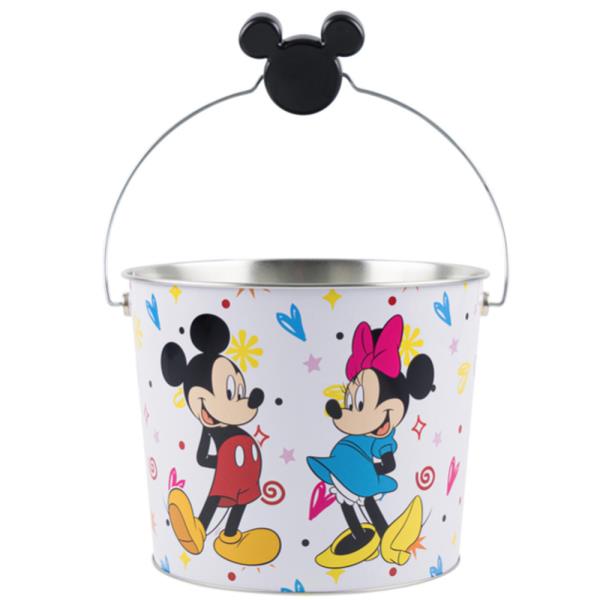 MICKEY AND MINNIE BEVERAGE BUCKET WHITE