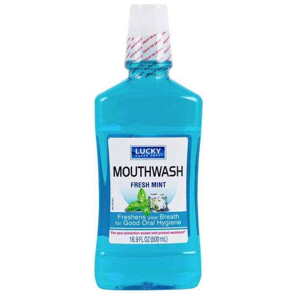 LUCKY SUPER SOFT MOUTHWASH FRESH MINT