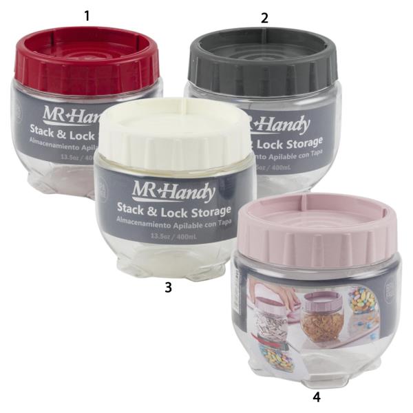 MR HANDY PLASTIC JAR