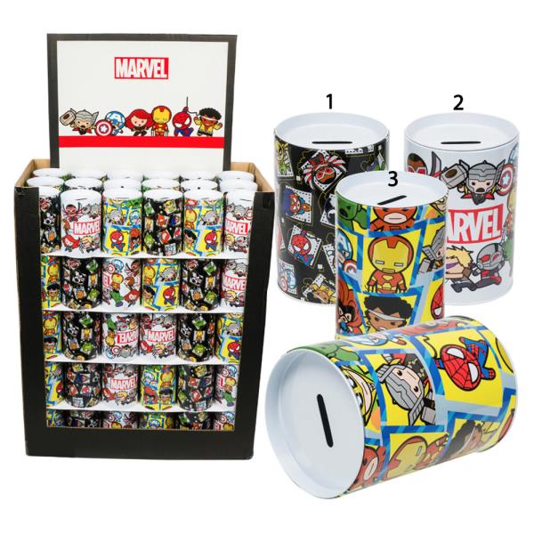 MARVEL AVENGERS KAWAII TIN SAVINGS BANK