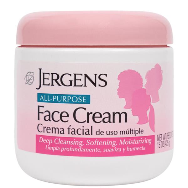 JERGENS ALL PURPOSE FACE CREAM 15 OZ