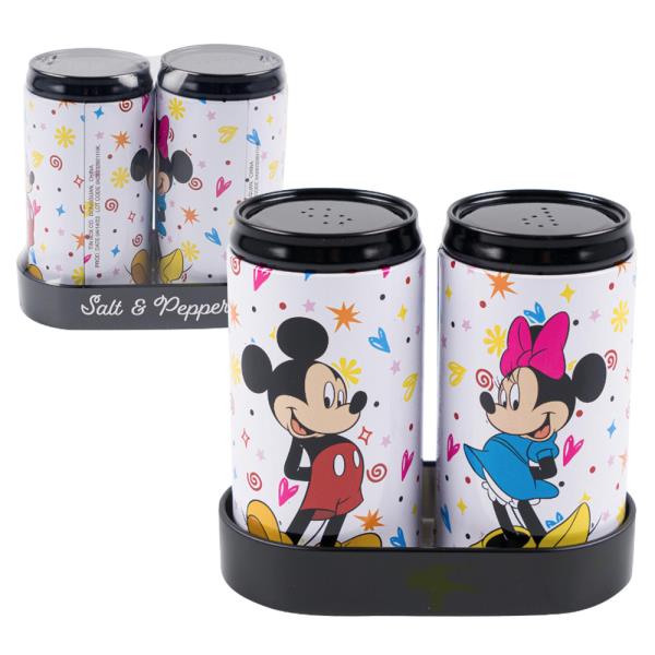 MICKEY AND MINNIE SALT AND PEPPER SHAKER