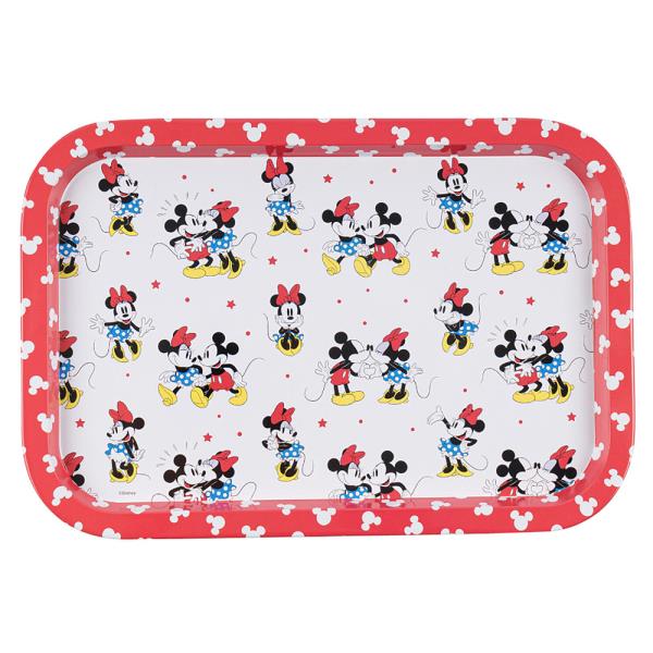 MICKEY AND MINNIE RECTANGULAR TRAY