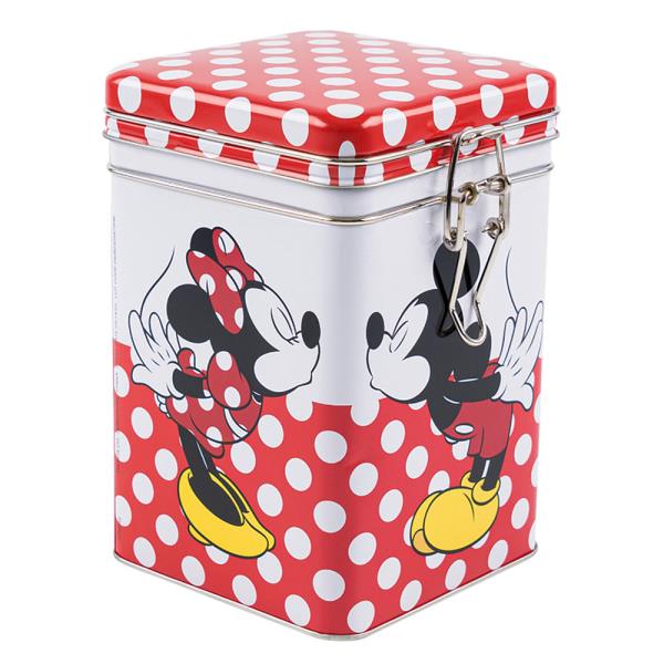 MICKEY AND MINNIE SQUARE CANISTER