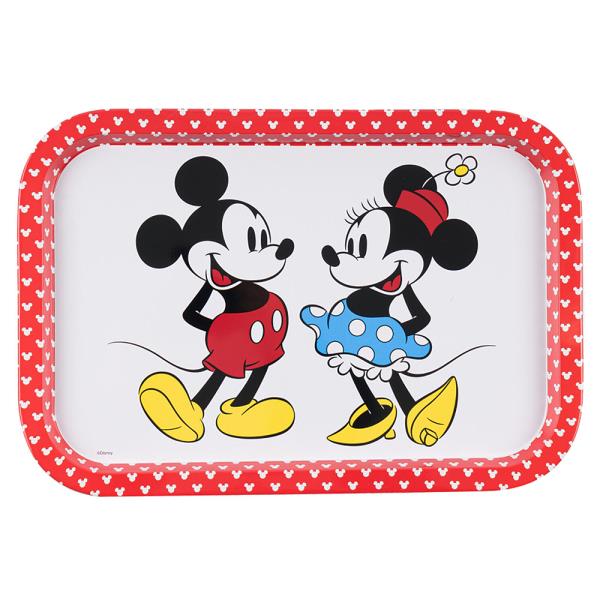 MICKEY AND MINNIE RECTANGULAR TRAY