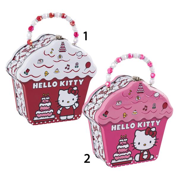 HELLO KITTY TIN CUPCAKE LUNCHBOX