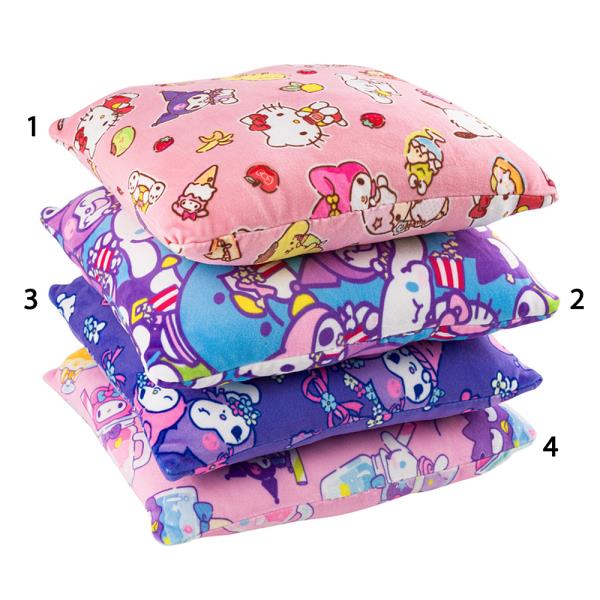 HELLO KITTY CHARACTERS TRAVEL CLOUD PILLOW