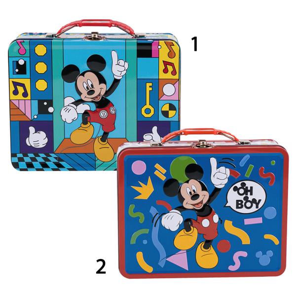 DISNEY MICKEY MOUSE TIN LUNCH BOX