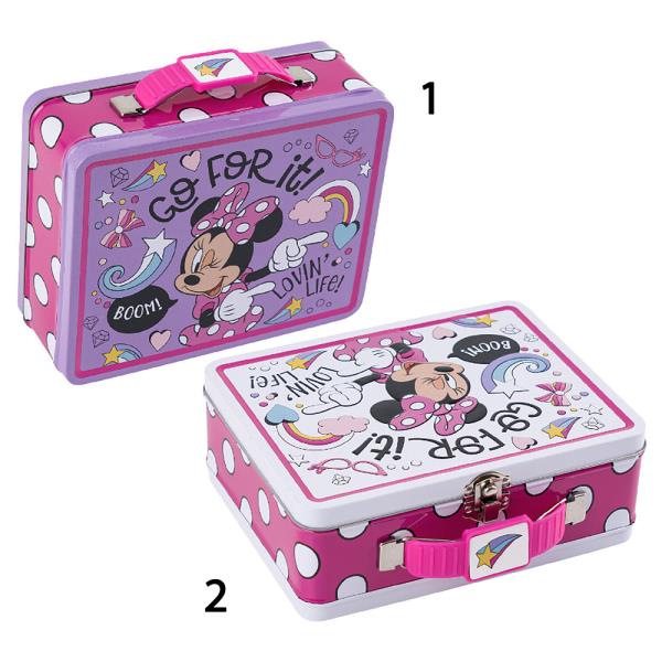 DISNEY MINNIE MOUSE TIN LUNCHBOX