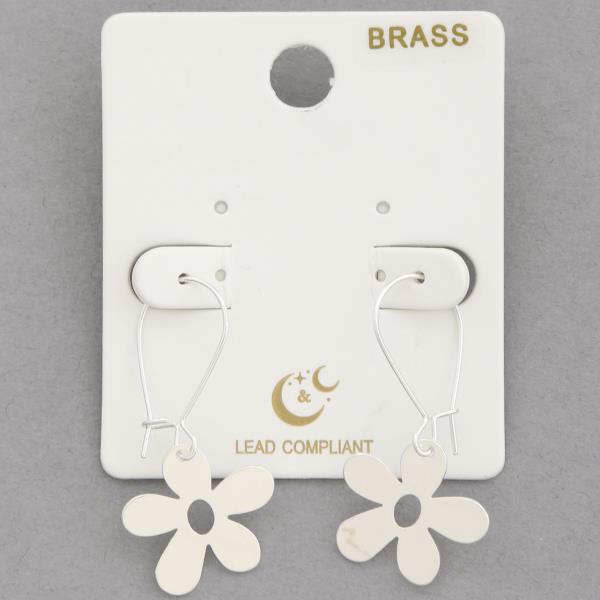 DAISY FLOWER METAL EARRING