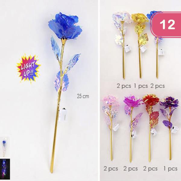 LIGHT UP FLOWER GIFT (12 UNITS)