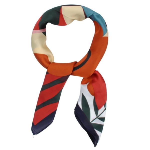 SILKY BANDANA SCARF