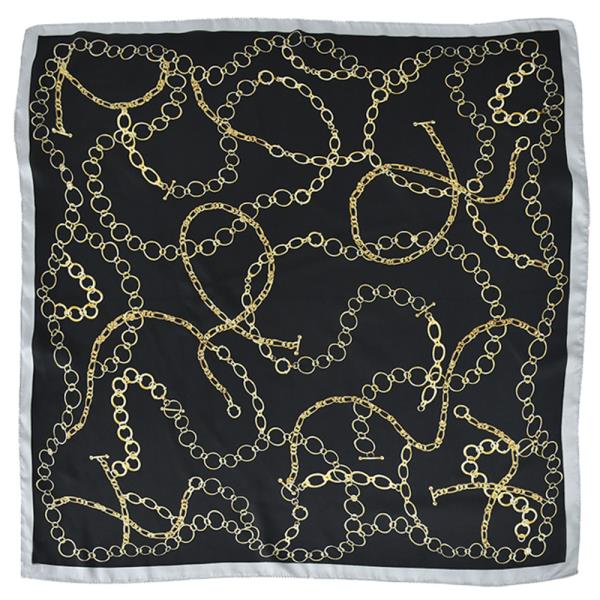 MULTI PATTERN SILKY BANDANA NECK SCARF