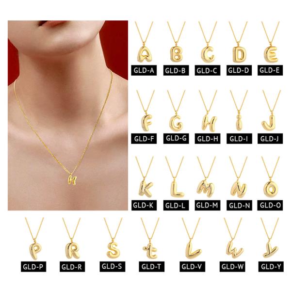 14K GOLD DIPPED MINI BOLD INITIAL NECKLACE