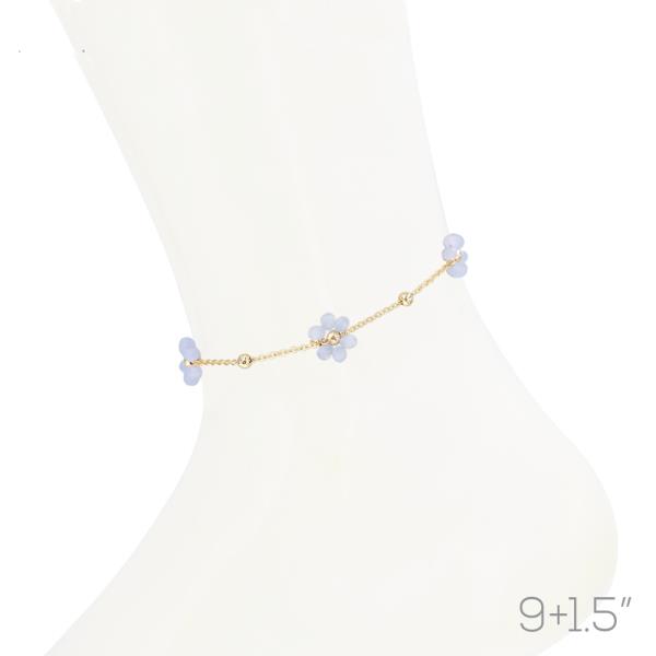 FLOWER DAINTY ANKLET