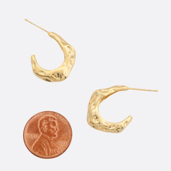 SODAJO METAL GOLD FILLED EARRING