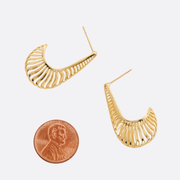 SODAJO GOLD FILLED EARRING