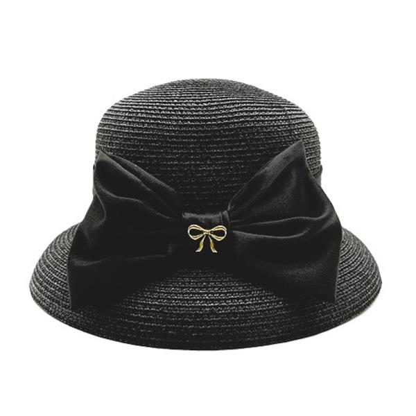 STRAW RIBBON BAND SUN HAT