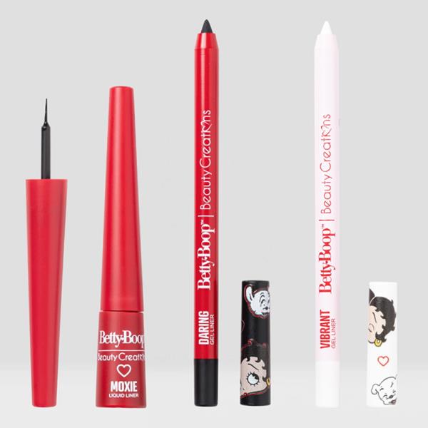 BEAUTY CREATIONS BETTY BOOP BE BOOP BOLD LINER TRIO