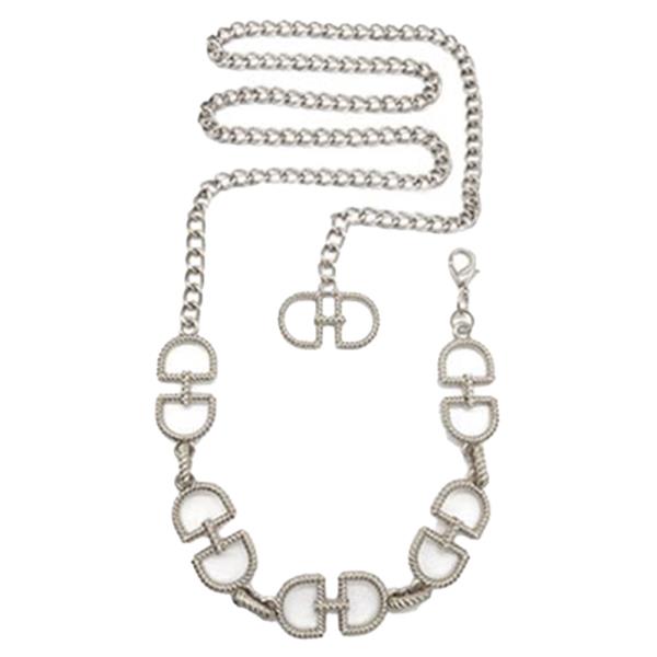 HORSE SHOE INSPIRED LUXURY CHAIN BELT