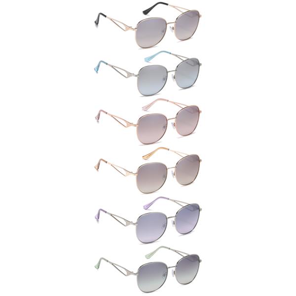 LIGHT TONED AVIATORS SUNGLASSES 1DZ