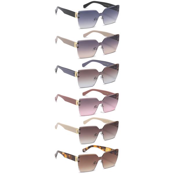 MODERN SQUARE SUNGLASSES 1DZ