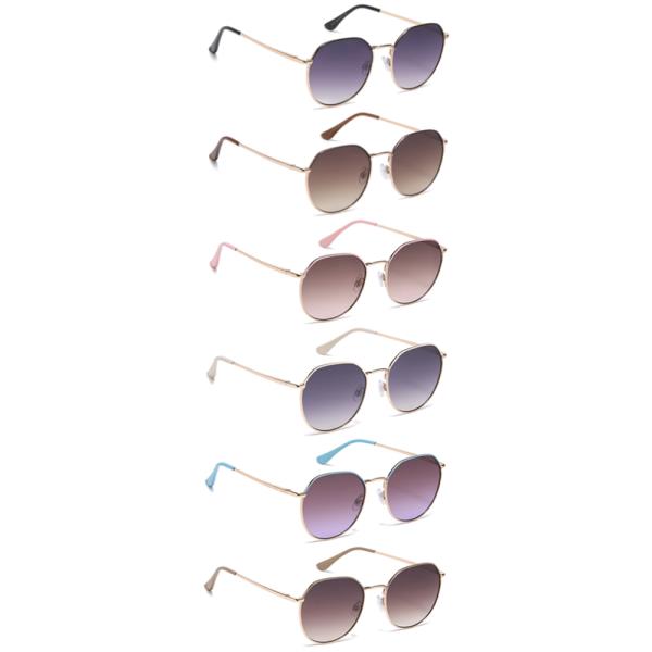 ROUND AVIATORS SUNGLASSES 1DZ