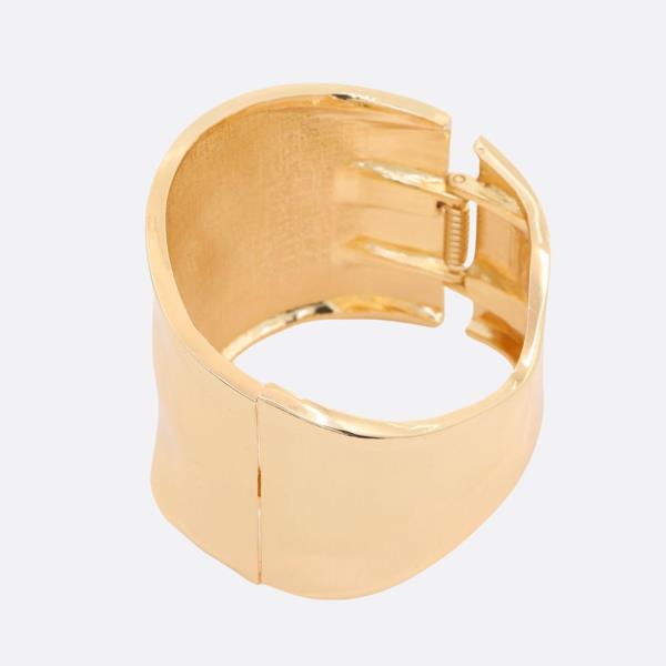 SDJ WIDE METAL CUFF BRACELET