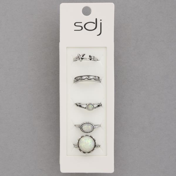 SDJ ASSORTED RING SET