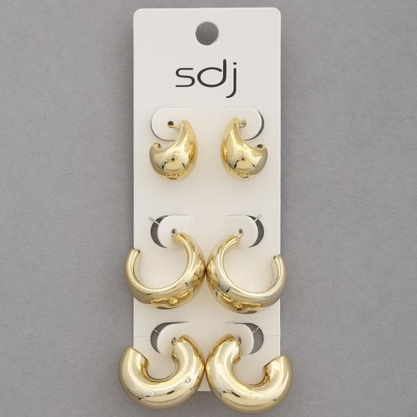 SDJ ASSORTED EARRING SET