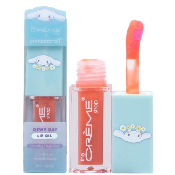 THE CREME SHOP X CINNAMOROLL DEWY DAY LIP OIL POPPY