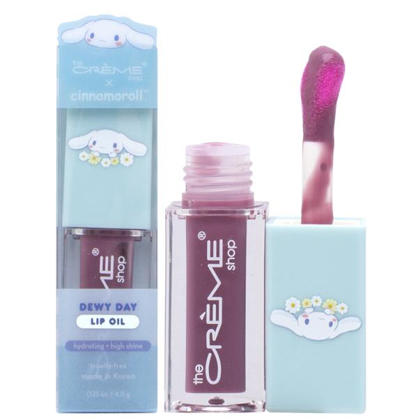 THE CREME SHOP X CINNAMOROLL DEWY DAY LIP OIL LILAC