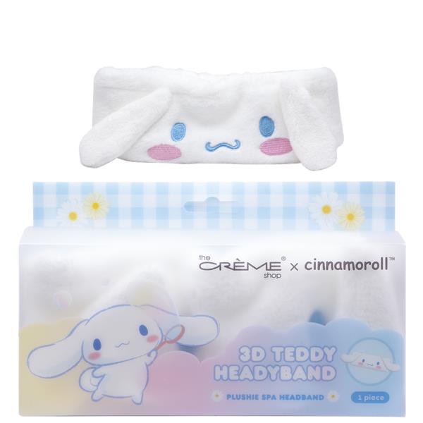 THE CREME SHOP X CINNAMOROLL 3D TEDDY PLUSH SPA HEADBAND