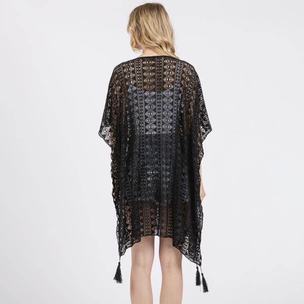 (ONLINE ONLY) CROCHET LACE TASSEL COVER UP