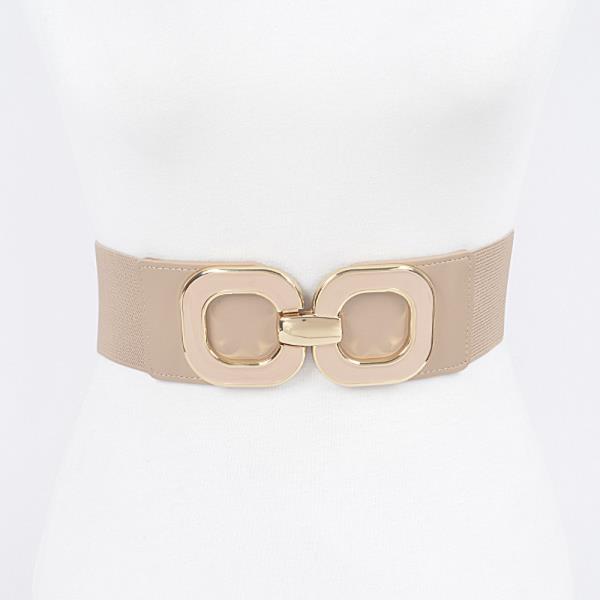 MULTI METAL BUCKLE ELASTIC PLUS SIZE BELT