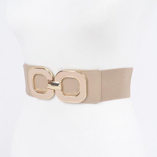 MULTI METAL BUCKLE ELASTIC PLUS SIZE BELT