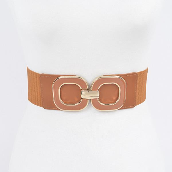 MULTI METAL BUCKLE ELASTIC PLUS SIZE BELT