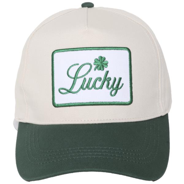 LUCKY PATCH TWO TONE BASEBALL CAP